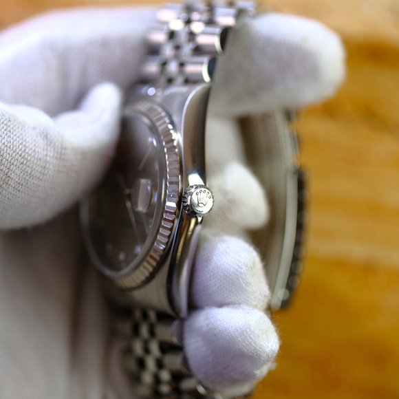 Rolex Datejust Factory Silver Jubilee Dial 36mm - Picture 6 of 8